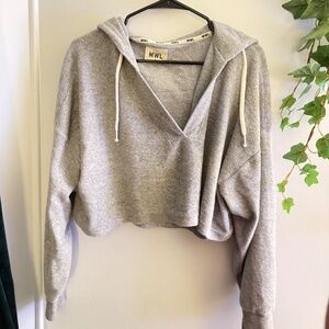 Madewell MWL Crop Hoodie